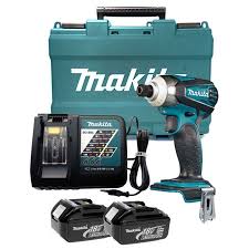 Makita Dtd146rme 18v 4 0ah Cordless Impact Driver Drill 220v Charger Impact Driver Lawn Mower Battery Makita