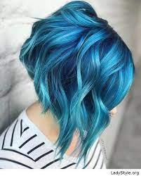 12 Of The Best Short Blue Hairstyles Bluehair Shorthair Shorthairdontcare Shorthairstyles Bobhaircuts Hair Styles Short Blue Hair Hair Color Blue