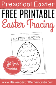 See more ideas about easter worksheets, kindergarten easter worksheets, easter kindergarten. Free Printable Tracing Easter Preschool Worksheets The Keeper Of The Memories