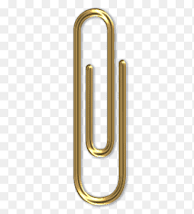 Timeless 75 Paperclip Bundle مشبك ورق ذهبي Png