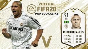 Check out roberto carlos's rating, in game stats, prices and reviews on roberto carlos fifa 21 is 47 years old and has 3* skills and 2* weakfoot, and is left footed. Fifa 20 Roberto Carlos Virtual Pro Lookalike Youtube