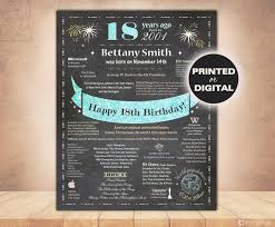 18th Birthday Gift Ideas For Daughter From Dad 18th Birthday Gifts For Girls 18th Birthday Printables Party Ideas 18th Birthday Gifts For Boys 18th Birt Dad Birthday Gift Birthday Poster 18th Birthday Gifts