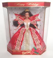 10th Anniversary Happy Holidays Barbie 1997 Hallmark Red Dress Brunette 17832 74299178320 Ebay Holiday Barbie Holiday Barbie Dolls Happy Holidays Barbie