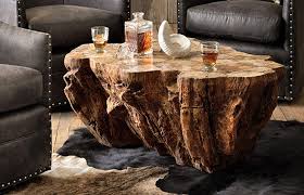 Petrified Wood Coffee Table Wood Coffee Table Rustic Coffee Table Wood Coffee Table