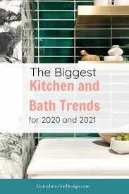 the biggest kitchen and bath trends for