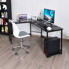 L Shaped Corner Computer Desk Laptop Gaming Table Workstation 93 95 Free Shipping The Corner Computer Desk Gives You Corner Computer Desk Computer Desk Desk