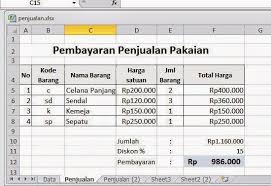 Klik tombol di bawah berikut dan dapatkan contoh laporan pemasukan dan pengeluaran excel yang bisa digunakan langsung untuk keperluan perusahaan dan pribadi. Contoh Soal Tes Excel Data Penjualan Jawabanku Id