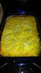 4 5 1 2in Sliced Potatoes 1 Velveeta Box Of Cheese The Kind You Can Melt Into Nacho Scalloped Potato Recipes Scalloped Potatoes Scalloped Potatoes Cheesy