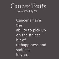 Belonging to an element of water, they are guided by emotion and their heart. Cancer Personality Traits Facebook