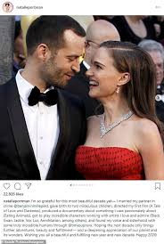 Selecione entre imagens premium de aleph portman millepied da mais elevada qualidade. Natalie Portman Talks Of Marrying My Partner In Crime And Giving Birth To Two Miraculous Children Daily Mail Online