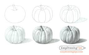 To learn how to draw a carved cartoon pumpkin, scroll down! How To Draw A Realistic Pumpkin Step By Step Tutorial Easydrawingtips