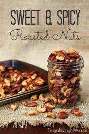 Sweet And Spicy Roasted Nuts Recipe Nut Recipes Roasted Nuts Recipe Sweet And Spicy