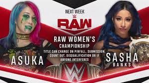 Asuka walked out to save her friend from the attack and was counted out as a result. Wwe Announces Asuka Sasha Banks Raw Women S Title Rematch