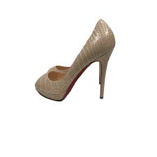 Brand New Christian Louboutin Crocodile Pumps 36 Love Luxe