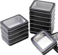 Amazon.com: LJY 12 Pack Empty Rectangular Metal Storage ...