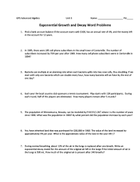On this printable, students will work six questions starting with two easy problems followed by four more of increasing difficulty. Gps Advanced Algebra Fill Online Printable Fillable Blank Pdffiller