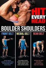 Hit Every Head Bould Hit Every Head Boulder Shoulders Shoulder Workout Gym Workout Tips Fitness Training
