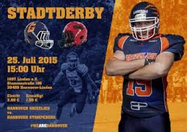 Allen jugendspielern der hannover grizzlies wünsche ich ein gesundes und erfolgreiches, neues jahr. American Football Hannover Grizzlies Stadtderby In Hannover