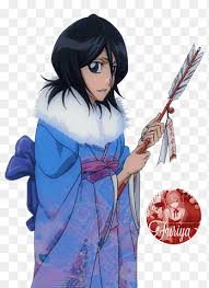 Byakuya has slate gray eyes and long black hair, which he keeps up in intricate white headpieces called kenseikanthat symbolize his nobility as the head of the kuchiki family, one on top of his head and another on the right side.he wears the standard captain uniform along with a white scarf made by the master weaver, tsujishirō kuroemon iii. Rukia Kuchiki Byakuya Kuchiki Ichigo Kurosaki Bleach Anime Ichigo Kurosaki Black Hair Manga Png Pngegg