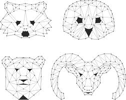 Animals Polygons Vectors Free Vector Cdr Download 3axis Co Vector Free Wall Stickers Vector Vector Art