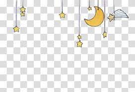 Moon And Stars Cartoon Moon Star Background Transparent Background Png Clipart Star Background Clip Art Star Illustration