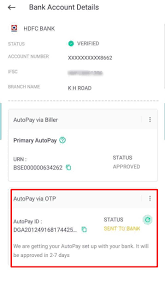 Mentioned above) / to cancel auto debit facility opted for minimum amount due  mad : How To Set Up Autopay Via Otp On Groww