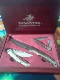 Товар 5 winchester pocket knife 2006 limited edition set 3 knives wood box sheath new 4 товар 7 winchester 2005 limited edition 3.5 brass folder knife. 81 Winchster Knives And Tools Ideas Knives And Tools Knife Winchester