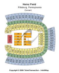 Seating Chart Heinz Field Seating Chart