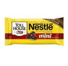 Amazon Com Nestle Toll House Mini Morsels 12 Ounce Packages Pack Of 12 Chocolate Chips Grocery Gour Nestle Toll House Semisweet Chocolate Semi Sweet