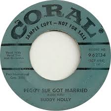 45cat - Buddy Holly - Peggy Sue Got Married / Crying, Waiting, Hoping - Coral - USA - 9-62134