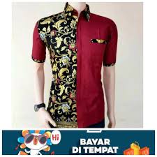 21 model baju batik kombinasi polos modern terbaru 2021. Download Desain Baju Batik Modern Cowok Images Blog Garuda Cyber