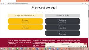 Esta plataforma jóvenes construyendo el futuro es un programa de capacitación para transferir competencias de trabajo a los aprendices, no se trata de. Becas Jovenes Construyendo El Futuro Preregistro Youtube