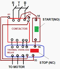 Electric motor capacitor wiring diagram pics. Direct On Line Dol Motor Starter Electrical Circuit Diagram Basic Electrical Wiring Electronic Engineering