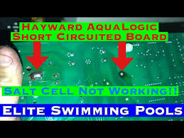 The aqua rite electrolytic cell has a self cleaning feature incorporated into the electronic control s logic. Hayward Salt Cell Not Working Watch What We Discovered Is The Problem Youtube
