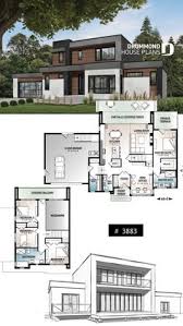 The exterior of a modern style home usually makes another staple of the modern design is the use of glass and large windows as an exterior showcase. Modern House Design With Floor Plan Burnsocial