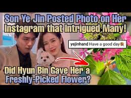 Hyun bin and son ye jin have confirmed they are dating, making it the first time the actress has been in an official public relationship. Son Yejin Posted Photo On Her Ig That Intrigued Fans Did Hyun Bin Gave It Youtube