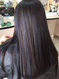 I created this video with the youtube slideshow creator about hair highlights blue, this ideas very marvelous for dark hair Pin On Hair Ideas