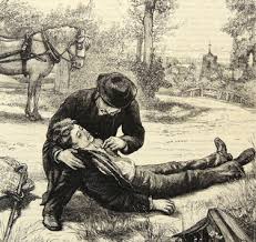 Image of Ned Kelly captured by Police Constable Kelly and railwayman Jesse  by Unknown Artist, (19th century)