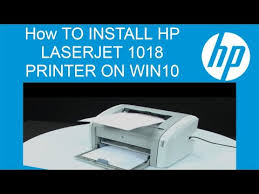 Hp Laserjet 1018 Printer Driver Install Windows 10 64bit Youtube