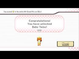 Baby mario baby daisy and rosalina this precious and timeless. How To Unlock Baby Daisy In Mario Kart Wii Youtube