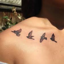 Next, we have a unique and stylish bird tattoo design. Top 155 Collarbone Tattoos You Can Opt For Wild Tattoo Art