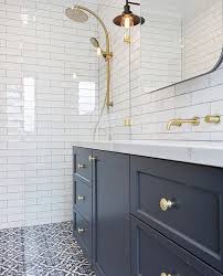 Under the pic, it says jette creative. Forbes Encaustic Look Blue Tile Bathroom Floor Tiles Blue Bathroom Vanity Blue Bathroom Tile