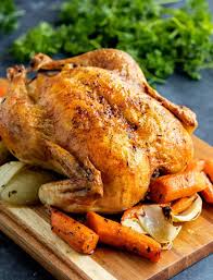 Sprinkle with salt and pepper and flip each piece skin side up. Ina Garten S Roast Chicken The Cozy Cook