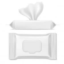 Empty Paper Shopping Bags Set Free Vector In 2020 Hand Napkins Wet Wipe Wet Wipes Packaging