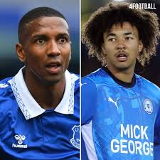 39-year-old Ashley Young could potentially play his 18-year-old son Tyler  Young as Everton have drawn Peterborough United in the FA Cup third round.  The beautiful game 🙌