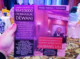 #najihaonline #0172578101 pakej perkahwinan dan dewan. Pakej Perkahwinan Di Summit Hotel Subang Usj Oleh Wedding Studio Ana Suhana