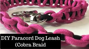 By e daniels in outside knots. Diy Paracord Dog Leash Cobra Braid Paw Palz
