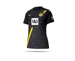 Fc borussia dortmund 20162017 home football jersey. Puma Bvb Dortmund Trikot Away Damen 20 21 002 In Schwarz