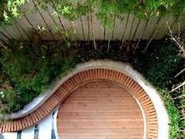 Sunken Garden Ideas Garden Seating Curved Patio Garden Seating Area
