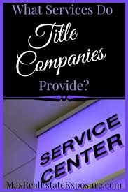 What does a title company do for the seller? What Does A Real Estate Title Company Do